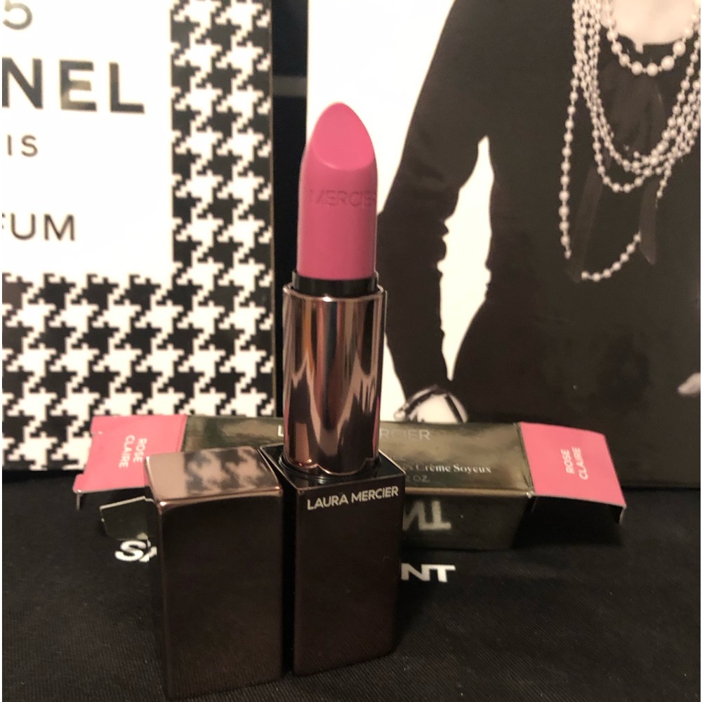 Laura Mercier Rouge Essentiel Silky Cream Lipstick Rose Claire, Full Size
